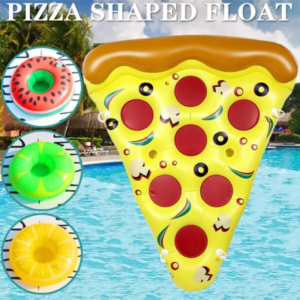 Water hammock recliner inflatable floating Swimming Mattress sea swimming ring Pool Party Toy lounge bed for swimming - Image 2