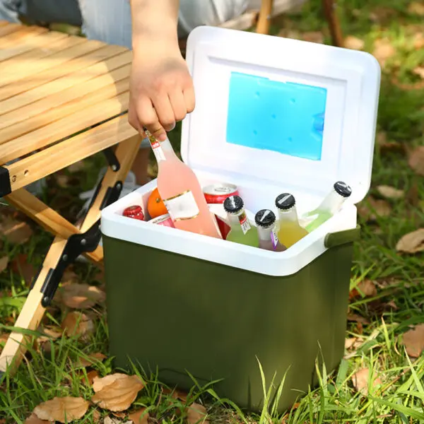 6L/13L Portable Camping Cooler Box Outdoor Cooler Fridge Beer Juice Drink Cooling Bucket Food Keeping Fresh Car Cold Icebox - Image 5