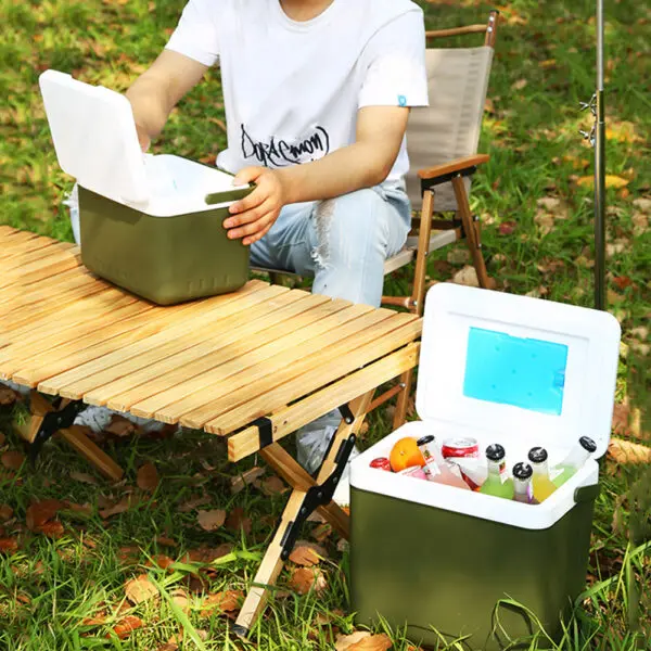 6L/13L Portable Camping Cooler Box Outdoor Cooler Fridge Beer Juice Drink Cooling Bucket Food Keeping Fresh Car Cold Icebox - Image 6