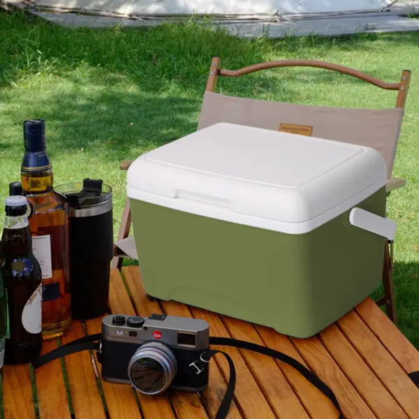 8L Camping Cooler Box Keep Fresh Refrigerator Outdoor Hard Cooler Insulated Portable Cooler for Camping BBQ Outdoor Activities - Image 3
