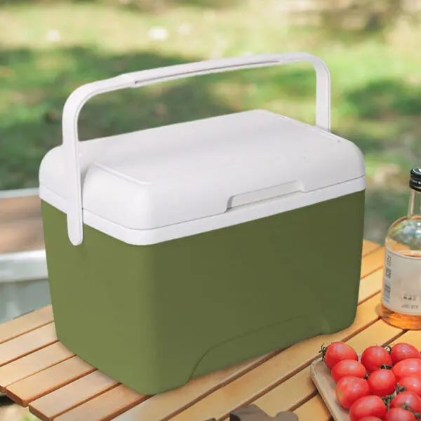 8L Camping Cooler Box Keep Fresh Refrigerator Outdoor Hard Cooler Insulated Portable Cooler for Camping BBQ Outdoor Activities - Image 4