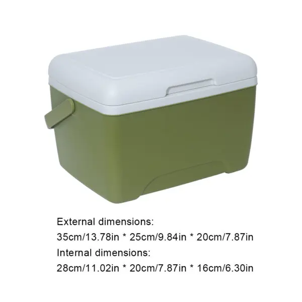 8L Camping Cooler Box Keep Fresh Refrigerator Outdoor Hard Cooler Insulated Portable Cooler for Camping BBQ Outdoor Activities - Image 6