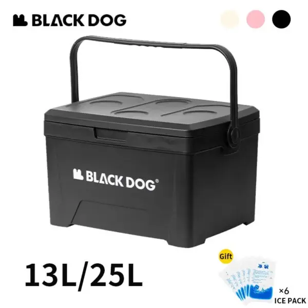 Naturehike BLACKDOG Camping Ice Box Outdoor Mobile Thermal 13L 25L Cooler Box Large Capacity Outdoor Car Picnic PP Portable Box - Image 3