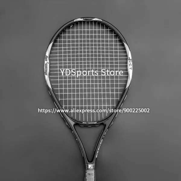 High Quality Carbon Aluminium Alloy Strung Tennis Racket For Adult Tenis Rackets 4-1/4 Inch Strings Bag Raquet Padel Men Women - Image 2