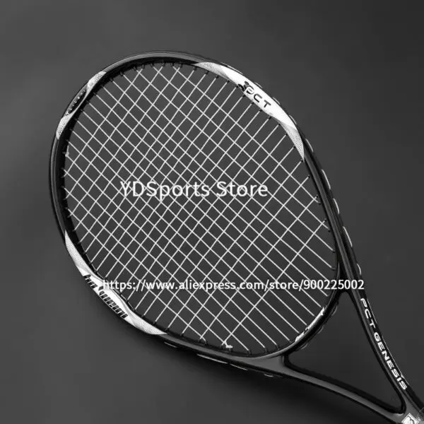 High Quality Carbon Aluminium Alloy Strung Tennis Racket For Adult Tenis Rackets 4-1/4 Inch Strings Bag Raquet Padel Men Women - Image 5