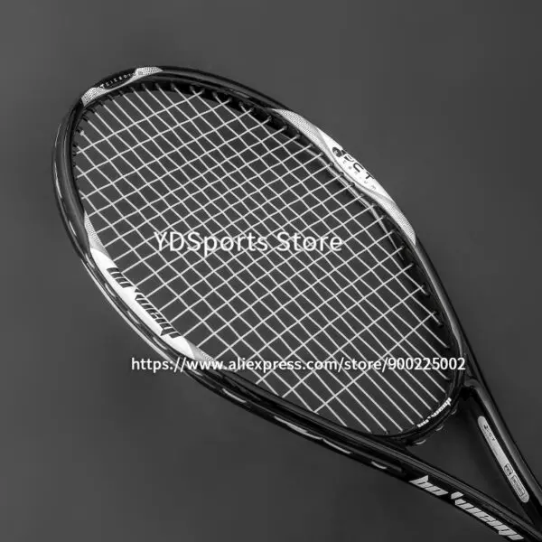 High Quality Carbon Aluminium Alloy Strung Tennis Racket For Adult Tenis Rackets 4-1/4 Inch Strings Bag Raquet Padel Men Women - Image 6