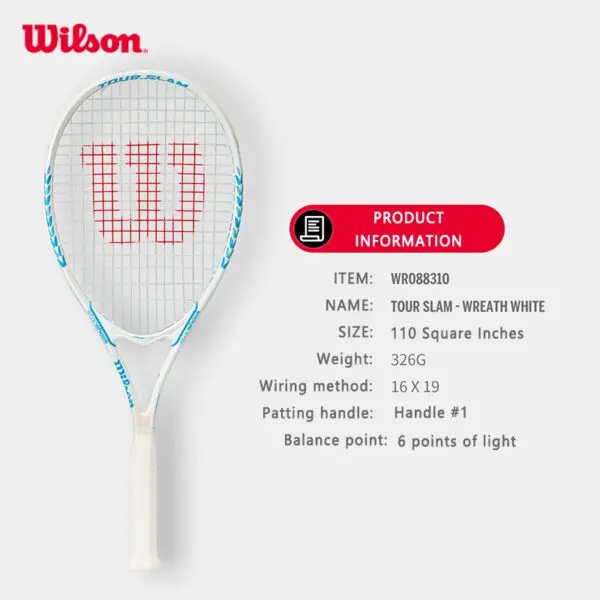 Wilson Tennis Rackets Professional Adults Beginner Carbon Alloy Rackets with Line Self-Practice Beginner Elastic Tennis Racket - Image 14