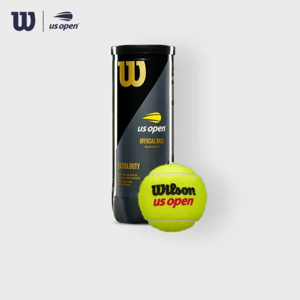 Wilson US OPEN Tennis Training Balls XD TBALL Blended Wool Rubber 3 pieces in Combination Sealed Cans WRT1020 57G