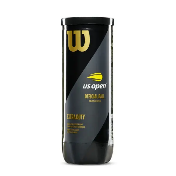Wilson US OPEN Tennis Training Balls XD TBALL Blended Wool Rubber 3 pieces in Combination Sealed Cans WRT1020 57G - Image 6