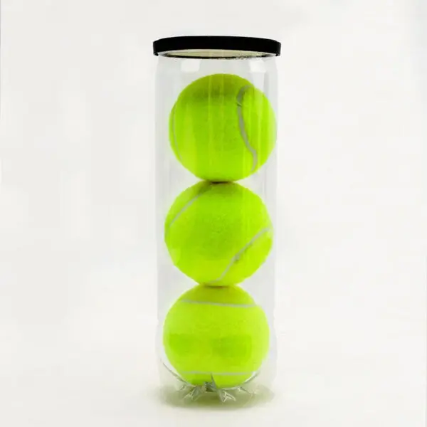 Professional High Elasticity Cricket Padel Tennis Balls 45% Wool Content 3 Pack Cage Style Durable Tennis Balls Sports Entertain - Image 5