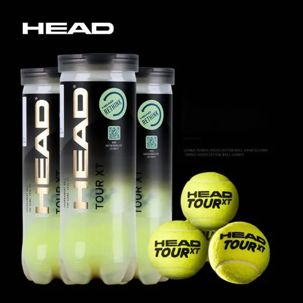 HEAD Professional Tennis 4B TEAM 3 Tour X Training Ball T 3B Pro Match Balls High Elasticity Resistant Durable Excesice - Image 3
