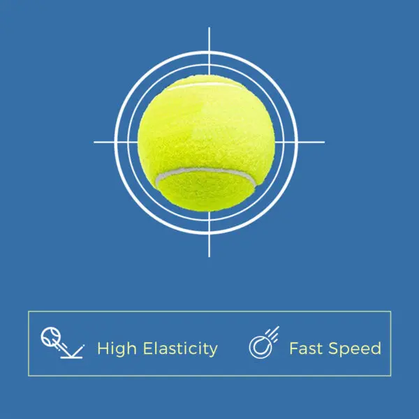 3pcs Padel Balls Practice Tennis Ball Paddle Tennis Balls High Bounce Tennis Balls - Image 5