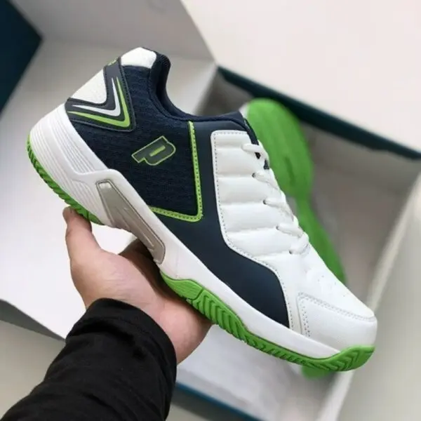 Professional Tennis Shoes Men Women White Leather Badminton Training Couples Anti-Slippery Sport Sneakers Man Training Shoes - Image 3