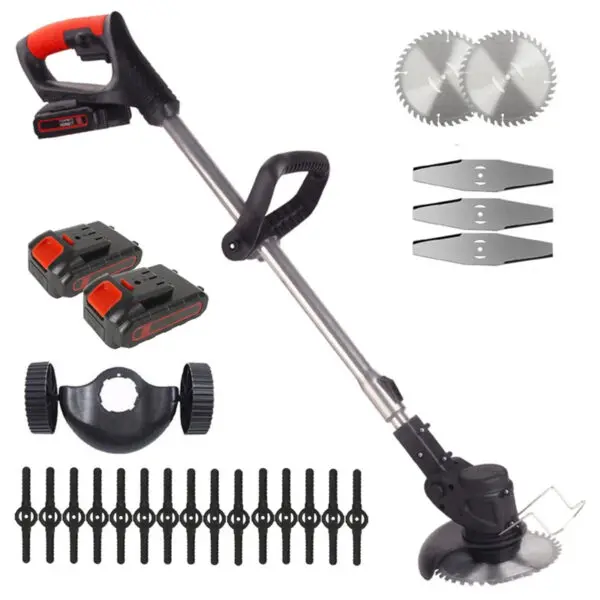 GOOWAY Cordless Electric Grass Trimmer 21V Handheld Length Adjustable Cutter Garden Tools Compatible Makita - Image 3