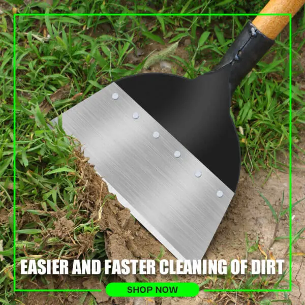 1PC Multi-Functional Outdoor Garden Cleaning Shovel Steel flat shovel ice shovel Weeding Planting Farm Weeding Tool Dropshipping - Image 2