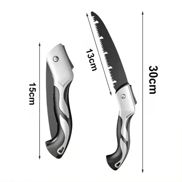 Folding Hand Saw Multifunctional Outdoor Logging Saw Woodworking Folding Portable Saw For Garden Pruner Gardening Tools Tree - Image 7