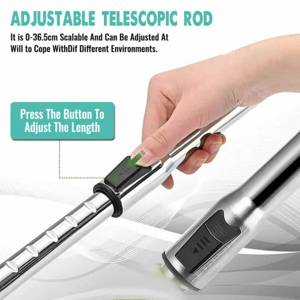 Cordless Strimmer Adjustable Garden Strimmer 2x3.0Ah Battery Strimmer with 2 Metal Blades 10 Plastic Blades replace for Makita - Image 2