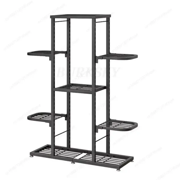 Plant Stand And Flower Stand 5/7 Tier Flower Shelf Planter Rack Storage Organizer Display Indoor Garden Balcony Storage Rack - Image 3