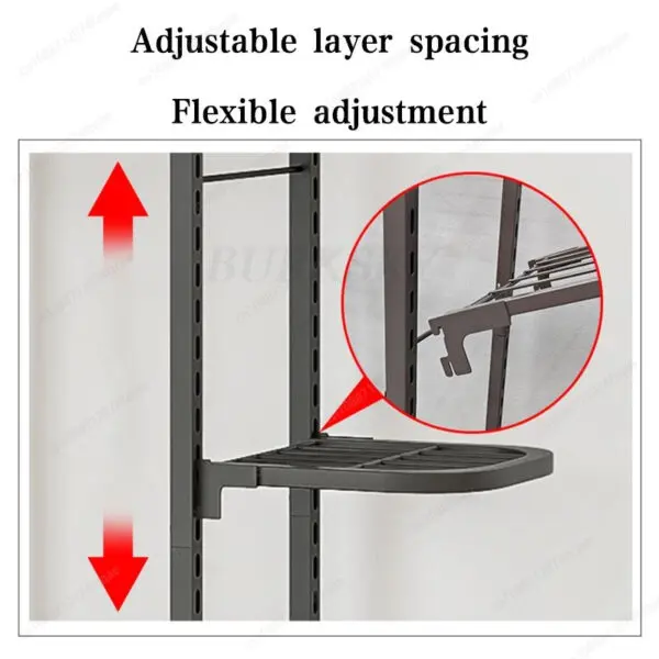 Plant Stand And Flower Stand 5/7 Tier Flower Shelf Planter Rack Storage Organizer Display Indoor Garden Balcony Storage Rack - Image 4
