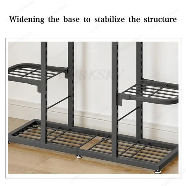 Plant Stand And Flower Stand 5/7 Tier Flower Shelf Planter Rack Storage Organizer Display Indoor Garden Balcony Storage Rack - Image 5
