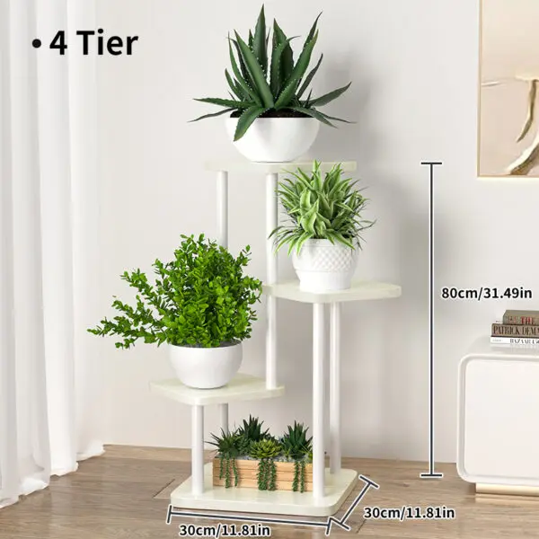 Plant Stand and Flower Stand Storage Shelf 4/5/6 Tier Flower Shelf Planter Rack Storage Organizer Display Indoor Garden Balcony - Image 9