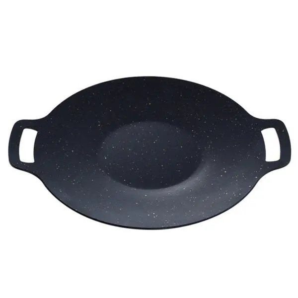 Barbecue Round Medical-Stone BBQ Plate Non Stick Skillets Grilled Pan For Indoor Outdoor Pork Belly Blanket Camping Gear Grill - Image 8