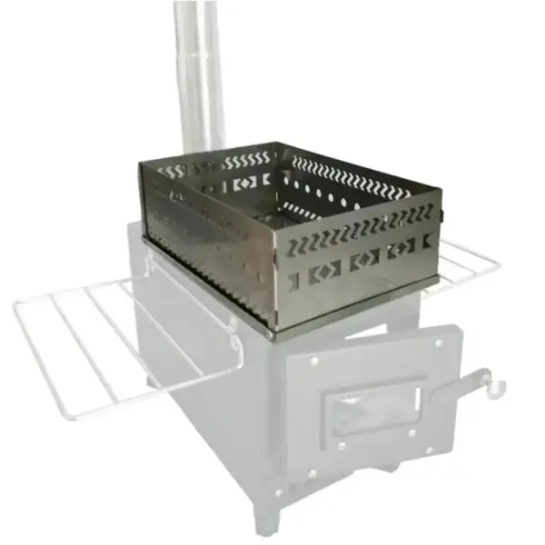 Foldable Sauna Stone Frame, Charcoal Fire Box, Heat-resistant Wood Stove, Sauna, Hiking, Fishing, Cooking, Barbecue Accessories - Image 5