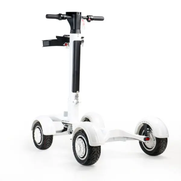 Classic Black 2-Wheel Aluminum Chassis Noiseless Motor Electric Golf Bag Trolley with Lithium Battery - Image 6