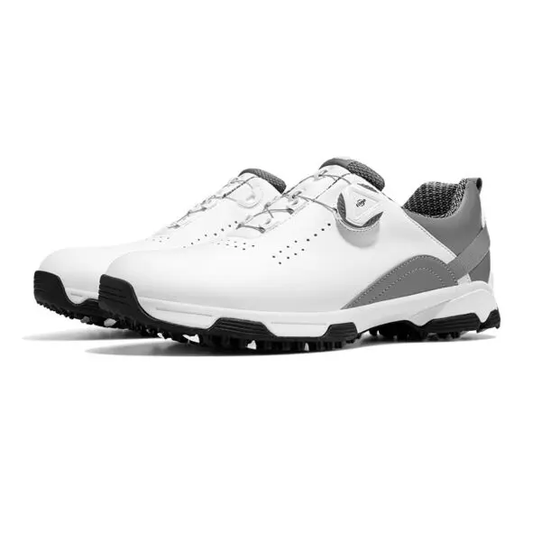 PGM New Men Golf Shoes Golf Waterproof Anti-slip Shoes Male Lightweight Breathable Sports Sneakers Outdoor Knob Buckle Footwear - Image 9