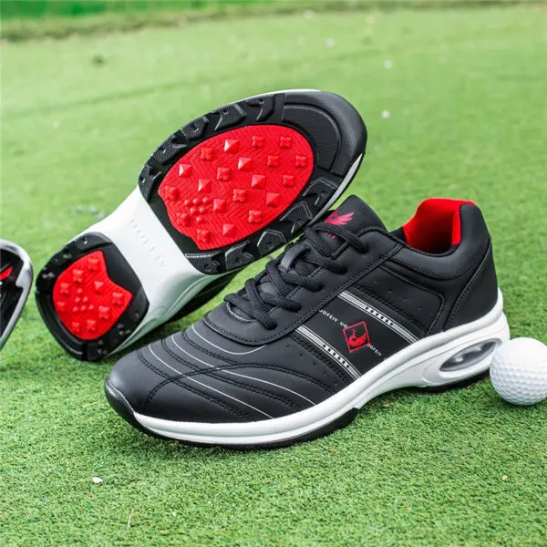 OIMKOI Men Golf Shoes Casual Breathable Waterproof Non-slip Golf Outdoor Training Shoes - Image 4