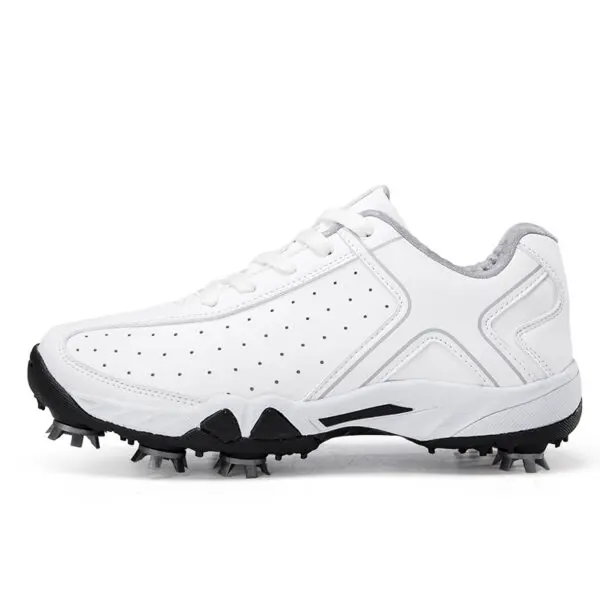Men's Golf Shoes Waterproof Leather Golfer Sports Shoes Comfortable Anti Slip Golf Sneakers Fitness Walking Golfing Shoes - Image 8