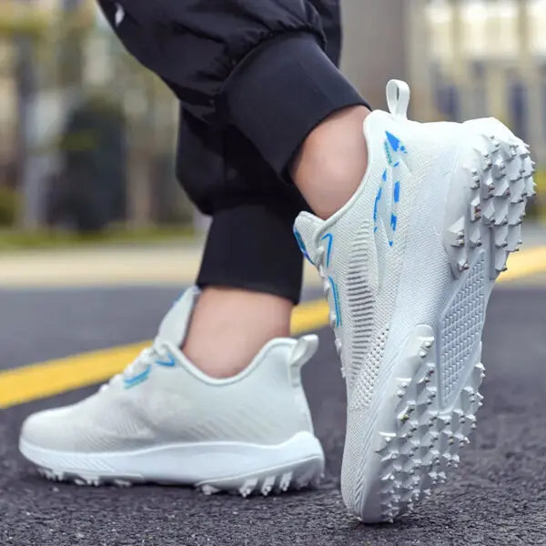 New Golf Shoes Men's and Women's Mesh Breathable Golf Shoe Outdoor Jogging Walking Shoe Men's Training Golf Shoe - Image 4
