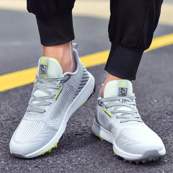 New Golf Shoes Men's and Women's Mesh Breathable Golf Shoe Outdoor Jogging Walking Shoe Men's Training Golf Shoe - Image 5