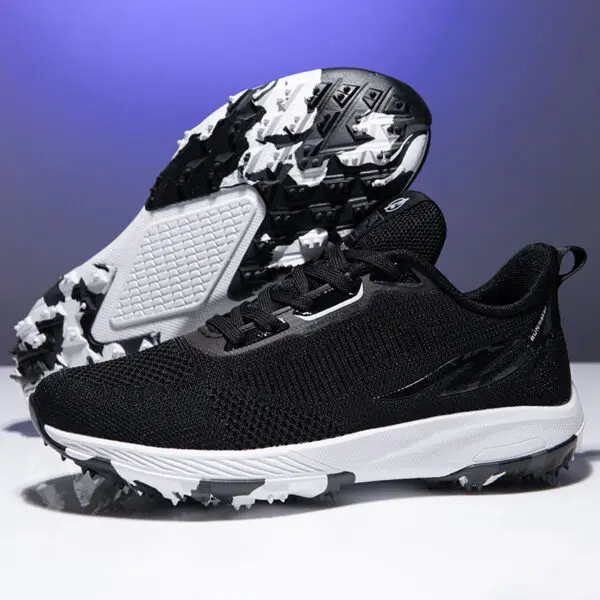 New Golf Shoes Men's and Women's Mesh Breathable Golf Shoe Outdoor Jogging Walking Shoe Men's Training Golf Shoe - Image 8