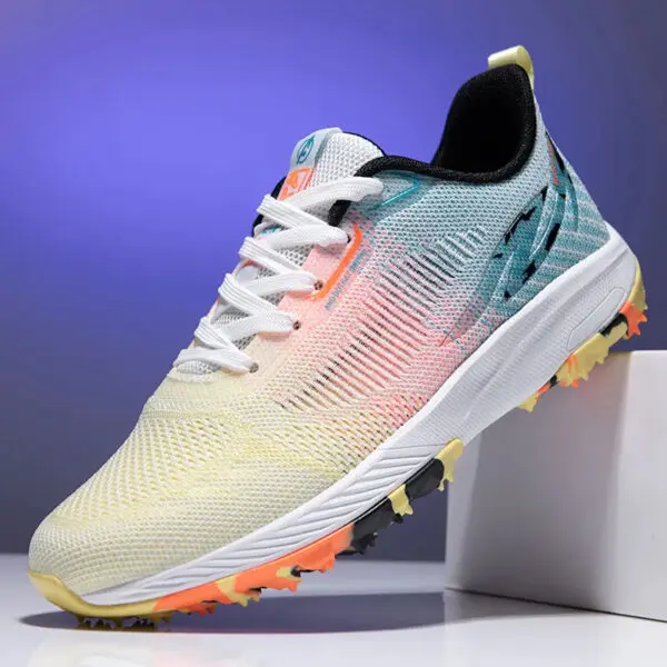 New Golf Shoes Men's and Women's Mesh Breathable Golf Shoe Outdoor Jogging Walking Shoe Men's Training Golf Shoe - Image 10