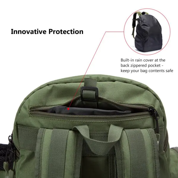 Bassdash Fishing Bag Tackle Backpack Lightweight Tactical Tackle Box Multifunctional - Image 6