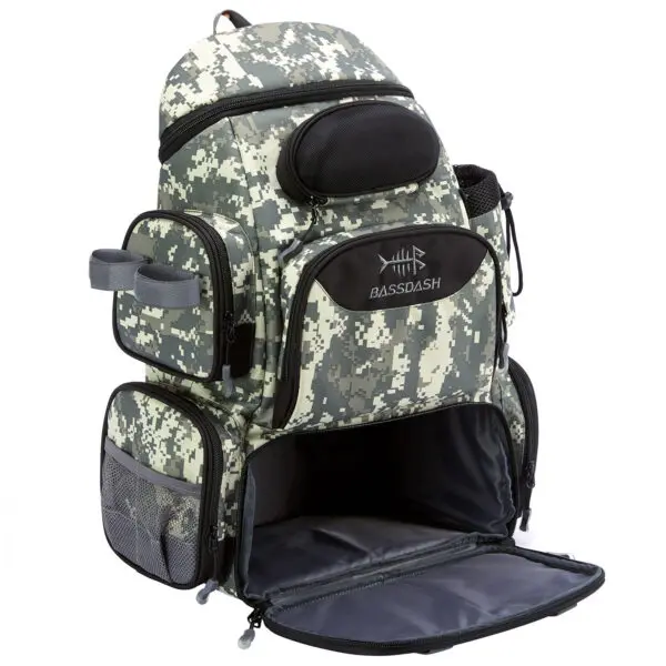 Bassdash Fishing Bag Tackle Backpack Lightweight Tactical Tackle Box Multifunctional - Image 8