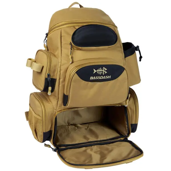 Bassdash Fishing Bag Tackle Backpack Lightweight Tactical Tackle Box Multifunctional - Image 9