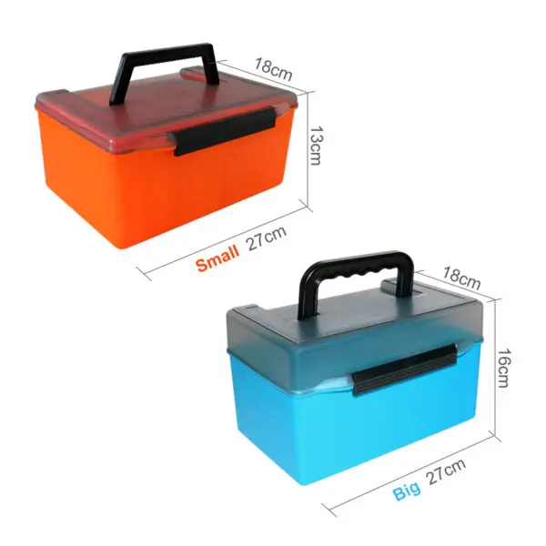 Fishing Tackle Box Squid Jig Organizer Boxes Webfoot Octopus Egi Plastic Storage Box Minnow Hard Bait Container Sea Tool Case - Image 2