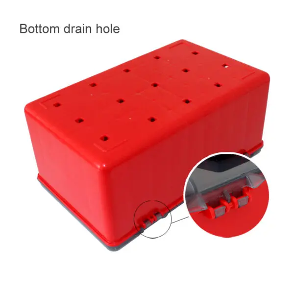 Fishing Tackle Box Squid Jig Organizer Boxes Webfoot Octopus Egi Plastic Storage Box Minnow Hard Bait Container Sea Tool Case - Image 4