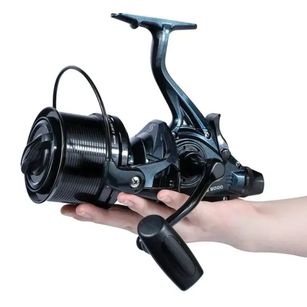 Sougayilang 9000-12000 Full Metal Spool Jigging Trolling Long Shot Casting and Salt Water Surf Big Sea Spinning Fishing Reel - Image 2