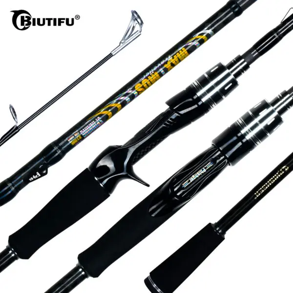 MAXIMUS Lure Fishing Rod 1.8m 2.1m 2.4m 2.7m 3.0m 30T Carbon Spinning Baitcasting FUJI Guide Travel Casting 3-35g L/M/MH BIUTIFU - Image 6