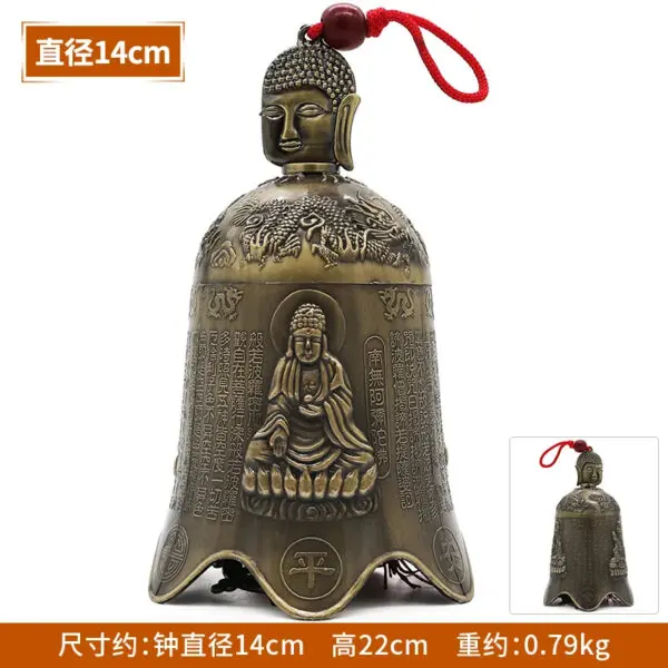 Bell Door Hanging Wind Chimes Metal Hardware Pendant Home Decorations Alloy Bell Crafts 2957 - Image 8