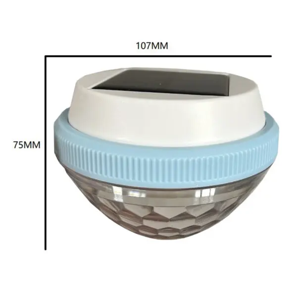 Solar Floating Pool Light Rechargeable Lamp With Panel Outdoor Led Lamps For Outdoors Christmas Decoration Color Changing Garden - Image 2