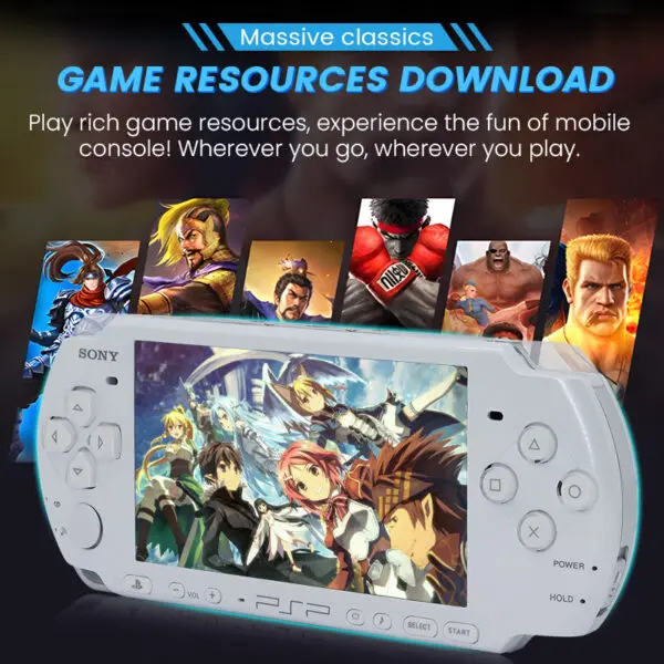 Original Sony psp 3000 Handheld Game Console (PSP-3006) PlayStation PSP3000 Game Console+(Free Games) - Image 5