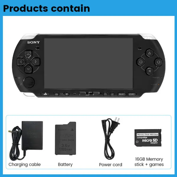 Original Sony psp 3000 Handheld Game Console (PSP-3006) PlayStation PSP3000 Game Console+(Free Games) - Image 9