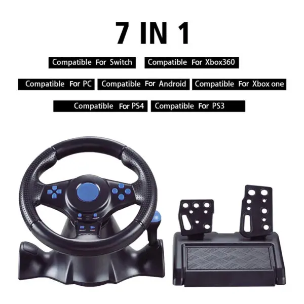 Racing Steering Wheel Dual Clutch Launch Control Computer USB Car Steering-Wheel For PS4/PS3/Xbox One/Nintendo Switch/Xbox - Image 4
