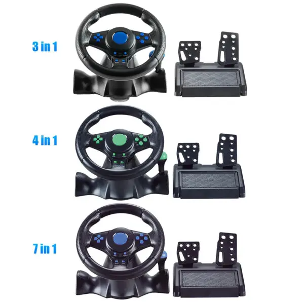 Racing Steering Wheel Dual Clutch Launch Control Computer USB Car Steering-Wheel For PS4/PS3/Xbox One/Nintendo Switch/Xbox - Image 5