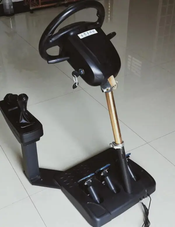 Computer USB Drive School English Software Steering Wheel Racing Games Driving Learning Game Height Adjustment Gaming Peripheral - Image 2