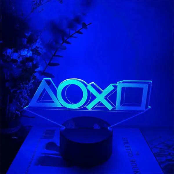 3D LED Gaming Setup RGB Lamp USB Powered Gaming Room Children's Lamp Bedroom Night Lights LED Table Lamp Indoor Lighting Gifts - Image 7